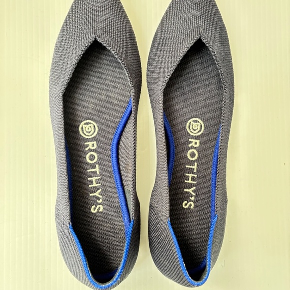 Rothy's The Point Dark Royal Blue  Size 7 - Picture 7 of 10